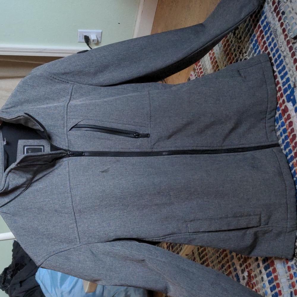 Calvin klein men's outerwear jacket gray